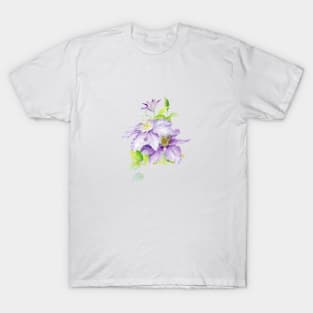 Purple Clematis T-Shirt